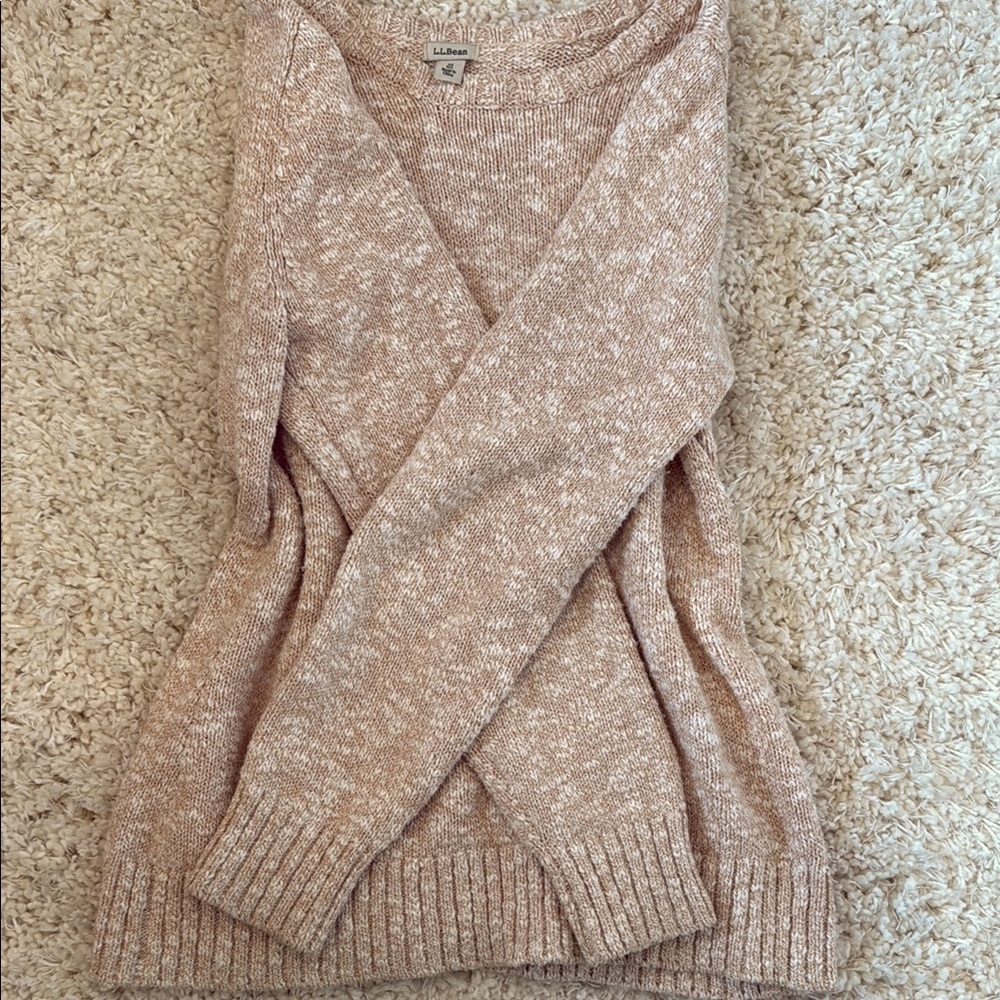 Vintage LL Bean Cream Knit sweater